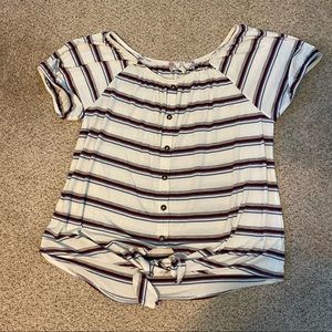 striped womens top